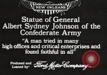 Image statues New Orleans Louisiana USA, 1917, de la seconde 53 séquences d'archives historiques vidéo 65675066811