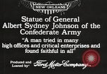Image statues New Orleans Louisiana USA, 1917, de la seconde 56 séquences d'archives historiques vidéo 65675066811