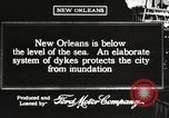 Standbild System von Deichen New Orleans Louisiana USA, 1917, aus Sekunde 5 historischem Filmmaterial Videoclip 65675066813