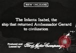 Standbild Schiffe in New Orleans Hafen New Orleans Louisiana USA, 1917, aus Sekunde 4 historischem Filmmaterial Videoclip 65675066814
