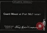 Image Fort Mcpherson Atlanta Georgia USA, 1917, de la seconde 1 séquences d'archives historiques vidéo 65675066822
