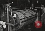 Image of commercial laundry equipment and operations early 20th century Chicago Illinois USA, 1917, second 61 stock footage video 65675066829