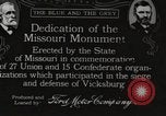 Immagine di Monumento Missouri Vicksburg Mississippi USA, 1917, secondo 1 filmato di repertorio 65675066850