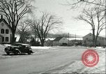 Immagine di Coperta di neve Pittsford Vermont USA, 1950, secondo 26 filmato di repertorio 65675066855