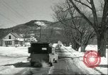 Immagine di Coperta di neve Pittsford Vermont USA, 1950, secondo 30 filmato di repertorio 65675066855