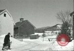 Immagine di Coperta di neve Pittsford Vermont USA, 1950, secondo 36 filmato di repertorio 65675066855
