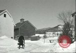 Immagine di Coperta di neve Pittsford Vermont USA, 1950, secondo 38 filmato di repertorio 65675066855