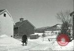 Immagine di Coperta di neve Pittsford Vermont USA, 1950, secondo 39 filmato di repertorio 65675066855