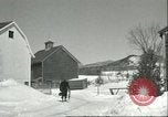 Immagine di Coperta di neve Pittsford Vermont USA, 1950, secondo 41 filmato di repertorio 65675066855