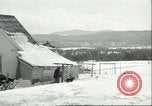 Immagine di Coperta di neve Pittsford Vermont USA, 1950, secondo 46 filmato di repertorio 65675066855