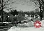 Immagine di Coperta di neve Pittsford Vermont USA, 1950, secondo 59 filmato di repertorio 65675066855