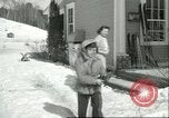 Standbild Schule Pittsford Vermont USA, 1950, aus Sekunde 5 historischem Filmmaterial Videoclip 65675066856