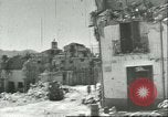Standbild beschädigte Gebäude Sizilien Italien, 1943, aus Sekunde 5 historischem Filmmaterial Videoclip 65675066868