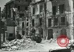 Standbild beschädigte Gebäude Sizilien Italien, 1943, aus Sekunde 15 historischem Filmmaterial Videoclip 65675066868