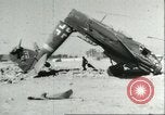 Image of damaged Nazi aircraft Sicily Italy, 1943, second 9 stock footage video 65675066878