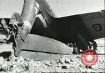 Image of damaged Nazi aircraft Sicily Italy, 1943, second 19 stock footage video 65675066878