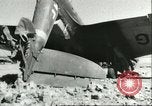 Image of damaged Nazi aircraft Sicily Italy, 1943, second 21 stock footage video 65675066878