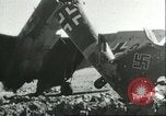 Image of damaged Nazi aircraft Sicily Italy, 1943, second 28 stock footage video 65675066878