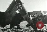 Image of damaged Nazi aircraft Sicily Italy, 1943, second 29 stock footage video 65675066878