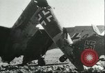 Image of damaged Nazi aircraft Sicily Italy, 1943, second 31 stock footage video 65675066878
