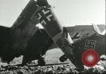 Image of damaged Nazi aircraft Sicily Italy, 1943, second 33 stock footage video 65675066878