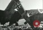 Image of damaged Nazi aircraft Sicily Italy, 1943, second 34 stock footage video 65675066878