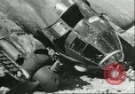Image of damaged Nazi aircraft Sicily Italy, 1943, second 36 stock footage video 65675066878