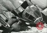 Image of damaged Nazi aircraft Sicily Italy, 1943, second 43 stock footage video 65675066878