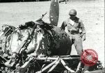 Standbild zerstörten Macchi MC 202 Sizilien Italien, 1943, aus Sekunde 30 historischem Filmmaterial Videoclip 65675066881