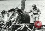 Standbild zerstörten Macchi MC 202 Sizilien Italien, 1943, aus Sekunde 31 historischem Filmmaterial Videoclip 65675066881