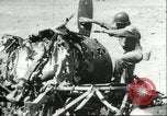 Standbild zerstörten Macchi MC 202 Sizilien Italien, 1943, aus Sekunde 32 historischem Filmmaterial Videoclip 65675066881