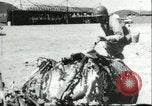 Standbild zerstörten Macchi MC 202 Sizilien Italien, 1943, aus Sekunde 35 historischem Filmmaterial Videoclip 65675066881