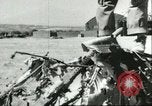 Standbild zerstörten Macchi MC 202 Sizilien Italien, 1943, aus Sekunde 36 historischem Filmmaterial Videoclip 65675066881