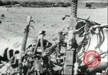 Standbild zerstörten Macchi MC 202 Sizilien Italien, 1943, aus Sekunde 42 historischem Filmmaterial Videoclip 65675066881