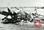 Standbild zerstörten Macchi MC 202 Sizilien Italien, 1943, aus Sekunde 53 historischem Filmmaterial Videoclip 65675066881