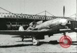 Standbild zerstörten Macchi MC 202 Sizilien Italien, 1943, aus Sekunde 56 historischem Filmmaterial Videoclip 65675066881