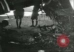 Image of Bullet-riddled Fw-190 aircraft Sicily Italy, 1943, second 62 stock footage video 65675066882