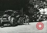 Image of Allied soldiers in British personnel carrier Messina Sicily Italy, 1943, second 23 stock footage video 65675066884