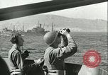 Immagine di Invasione alleata convoglio Mare Mediterraneo, 1943, secondo 50 filmato di repertorio 65675066906