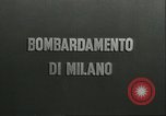 Image bombardements alliés Milan Italie, 1943, de la seconde 26 séquences d'archives historiques vidéo 65675066917