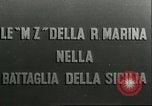 Standbild italienischen MZ Boote Sizilien Italien, 1943, aus Sekunde 1 historischem Filmmaterial Videoclip 65675066920
