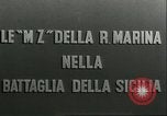 Standbild italienischen MZ Boote Sizilien Italien, 1943, aus Sekunde 3 historischem Filmmaterial Videoclip 65675066920