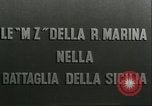 Standbild italienischen MZ Boote Sizilien Italien, 1943, aus Sekunde 5 historischem Filmmaterial Videoclip 65675066920