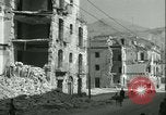 Standbild Bombe beschädigt Palermo Italien, 1943, aus Sekunde 22 historischem Filmmaterial Videoclip 65675066931