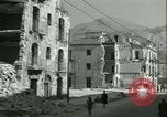 Standbild Bombe beschädigt Palermo Italien, 1943, aus Sekunde 24 historischem Filmmaterial Videoclip 65675066931