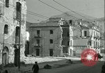 Standbild Bombe beschädigt Palermo Italien, 1943, aus Sekunde 27 historischem Filmmaterial Videoclip 65675066931
