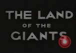 Standbild Nationalparks California United States USA, 1935, aus Sekunde 16 historischem Filmmaterial Videoclip 65675066948