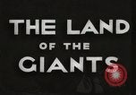 Standbild Nationalparks California United States USA, 1935, aus Sekunde 25 historischem Filmmaterial Videoclip 65675066948