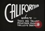 Standbild Nationalparks California United States USA, 1935, aus Sekunde 45 historischem Filmmaterial Videoclip 65675066948