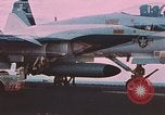 Standbild F-18 A Hornet Aircraft Atlantik, 1986, aus Sekunde 34 historischem Filmmaterial Videoclip 65675066960